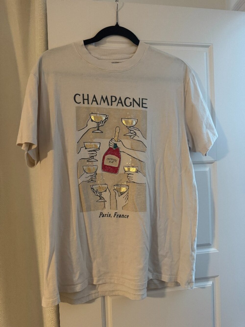 Abercrombie & Fitch Soft A&F Collection Champagne T Shirt